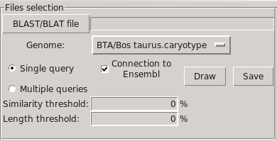 File selection frame